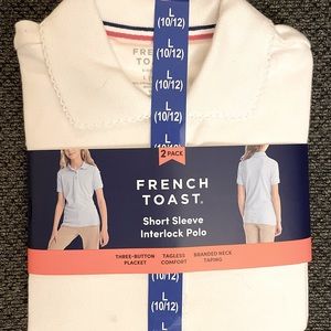 French Toast uniform shirts 2-pack. NWT.